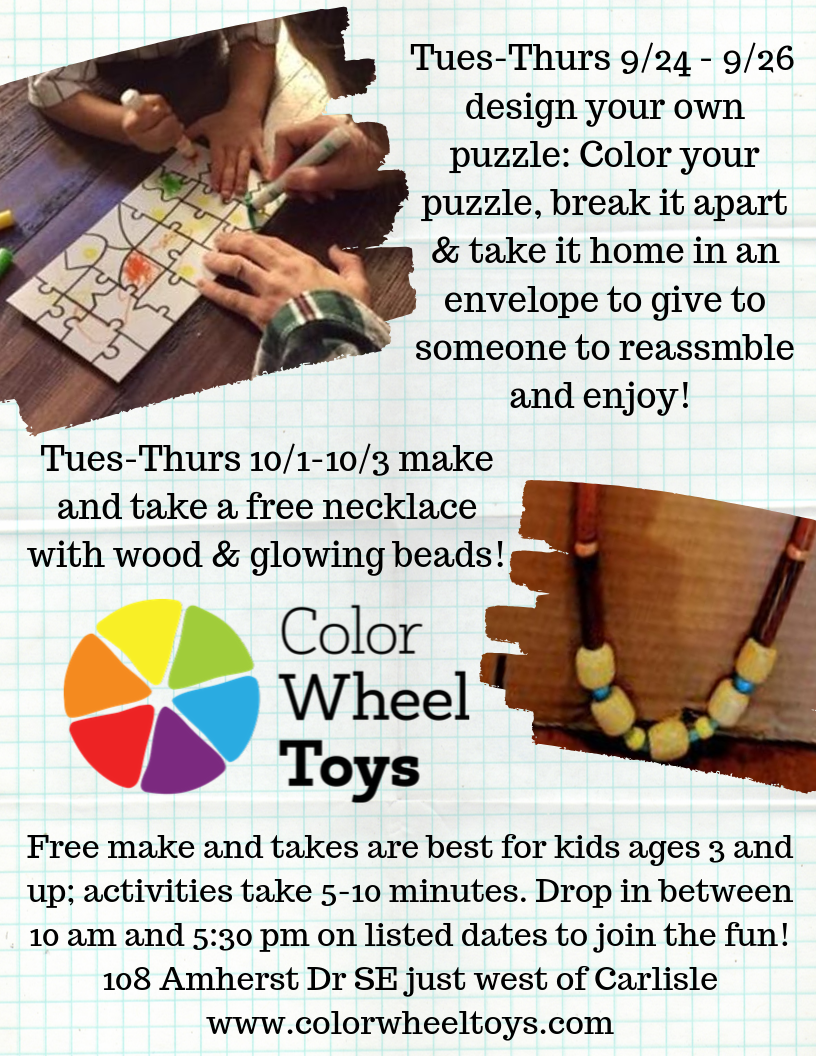 late september 2019 in store activities